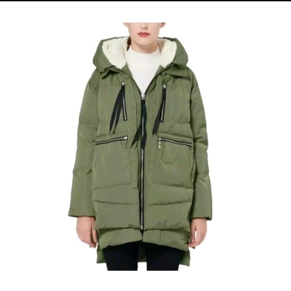 Orolay Women Hooded Puffer Jacket-